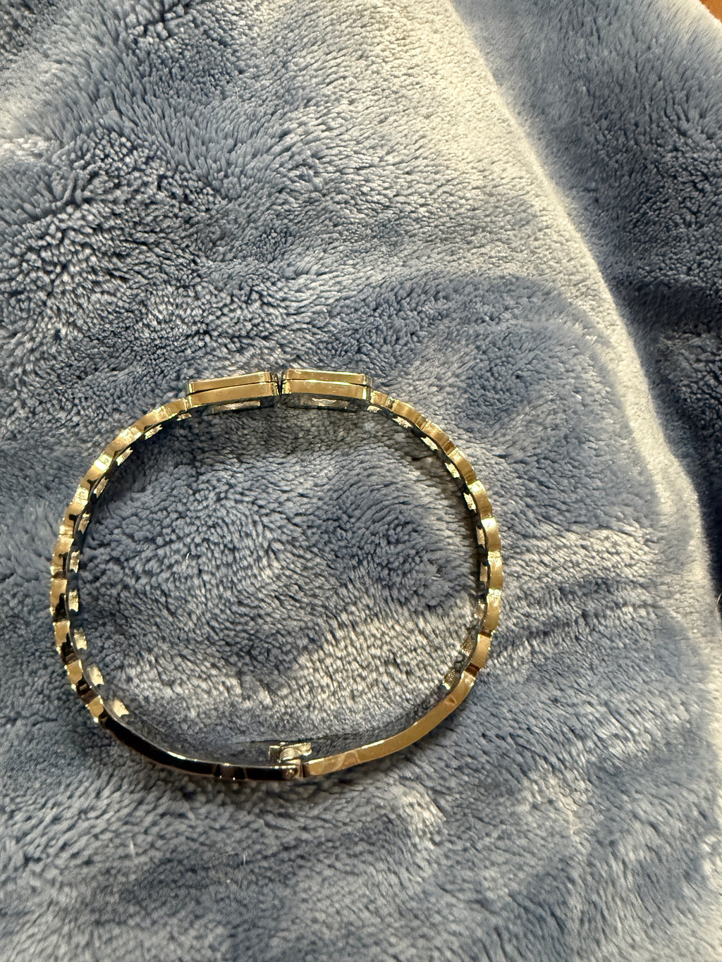 Square crystal bracelet