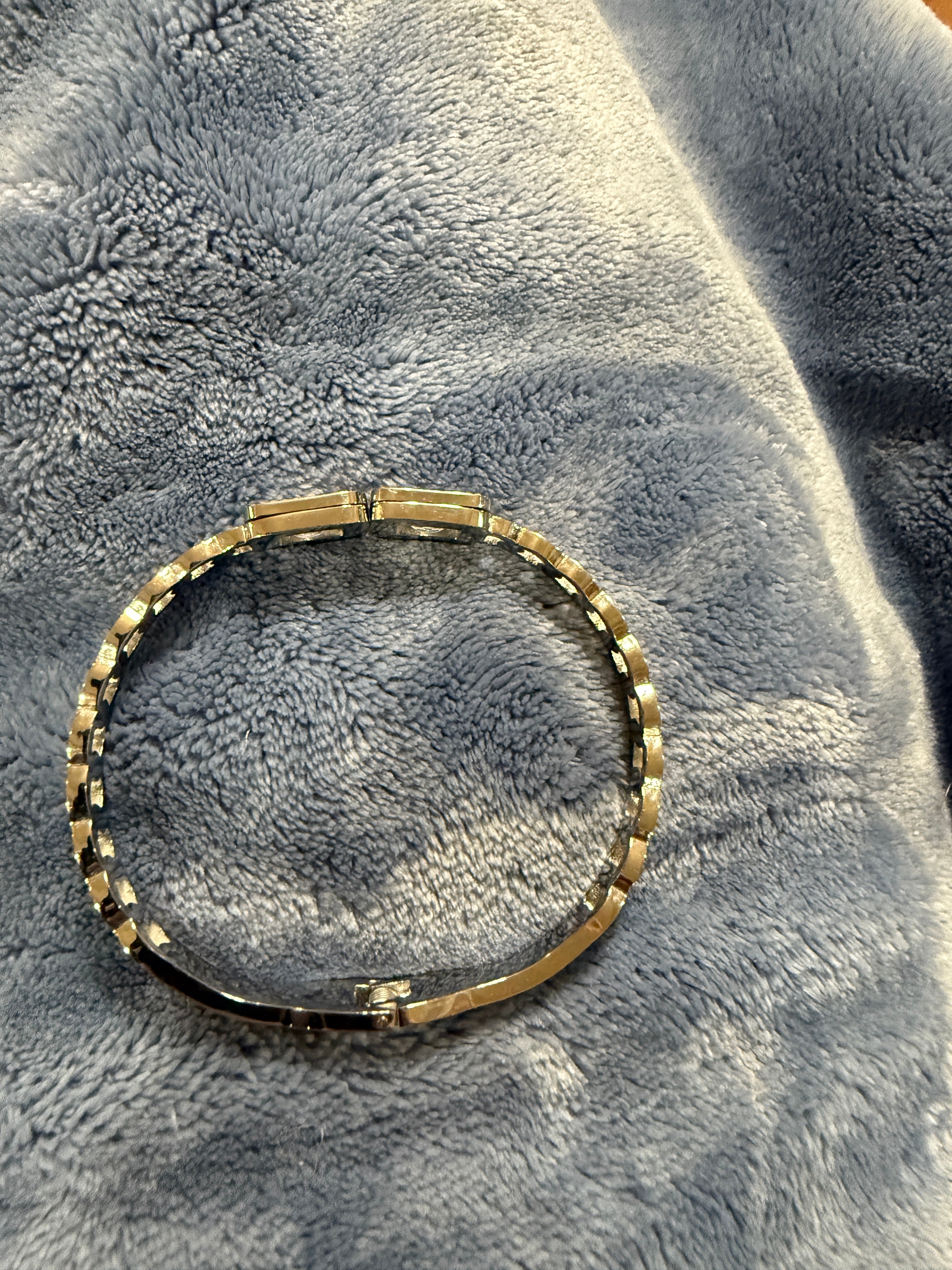 Square crystal bracelet