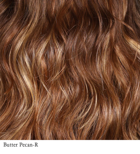 Peanut butter chocolate Belle Tress color swatch