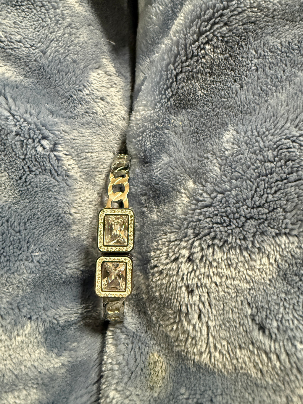 Square crystal bracelet