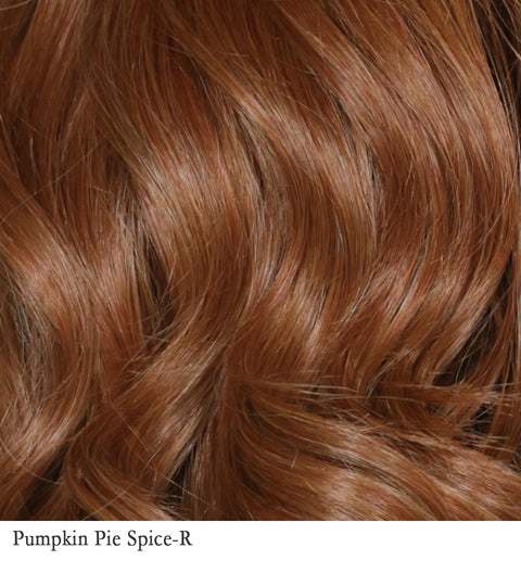 Pumpkin spice Belle Tress color swatch